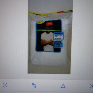 Hanes ULTIMATE COMFORTSOFT 7 T-SHIRTS S 34-36 TRADITIONAL FIT 100% Ring Spun Cot